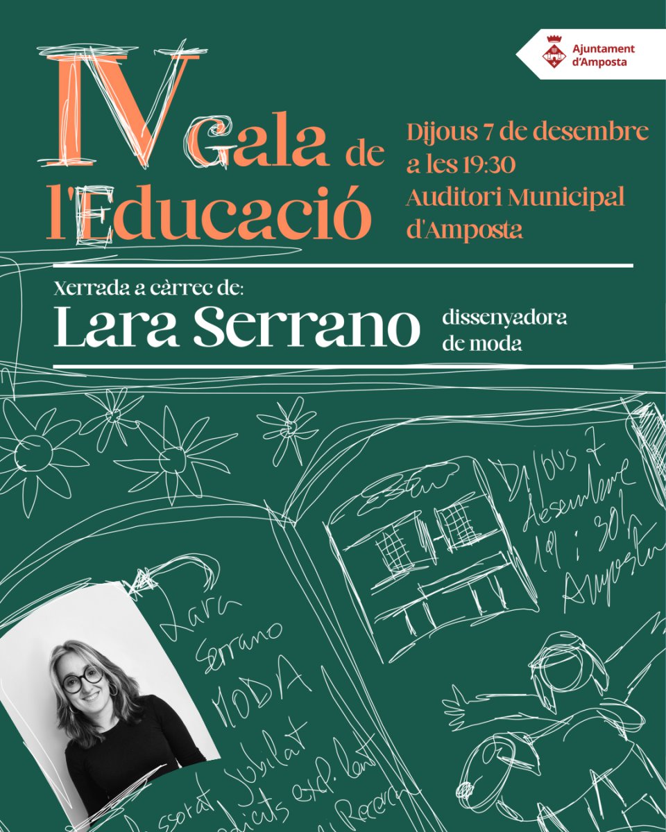 La Gala de l’Educació reconeixerà els millors expedients acadèmics de la ciutat