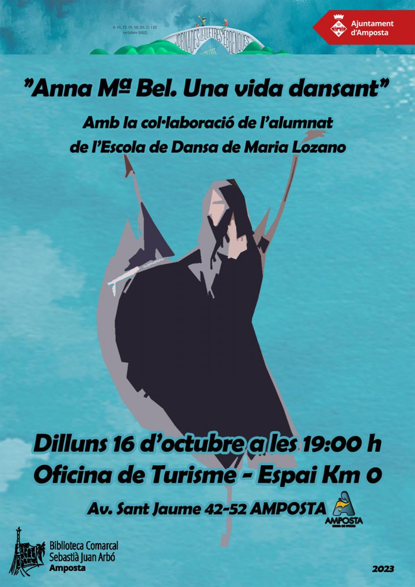 Anna Mª Bel. Una vina vida dansant. XVIII Jornades de les Lletres Ebrenques.