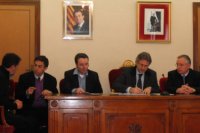 Signatura dels convenis de col·laboració entre l’Ajuntament d’Amposta i EUSES