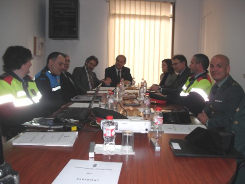 Ajuntament d´Amposta > Comunicació > El conseller Felip Puig presideix la Junta de Seguretat Local d’Amposta 