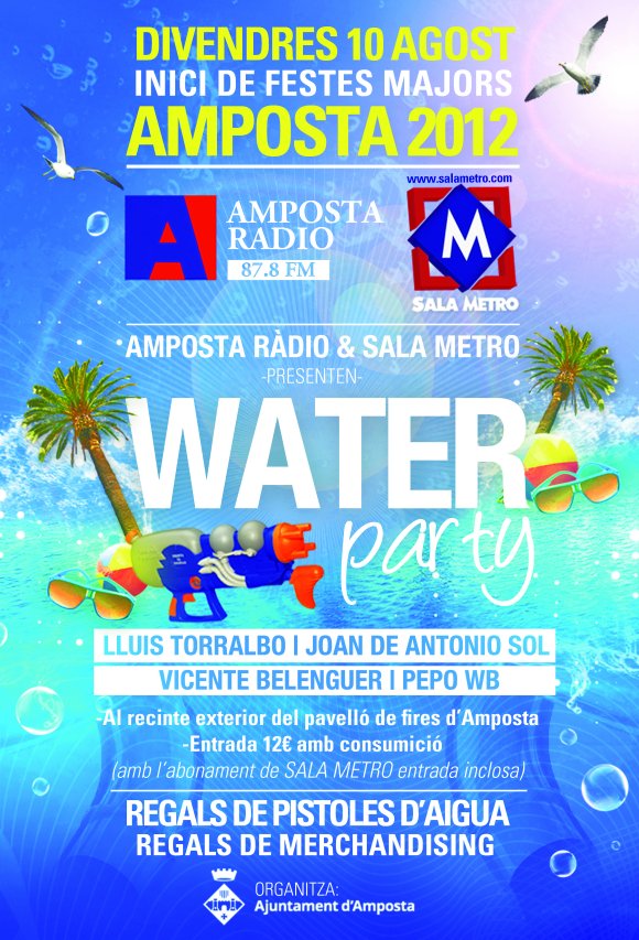 Ajuntament d´Amposta > Comunicació > WATER Party