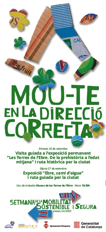 Ajuntament d´Amposta > Comunicació > MOU-TE EN LA DIRECCIÓ CORRECTA