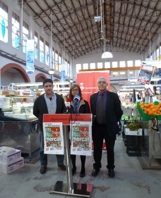 Ajuntament d´Amposta > Comunicació > El Mercat d’Amposta obrirà els divendres a la tarda per atreure més compradors