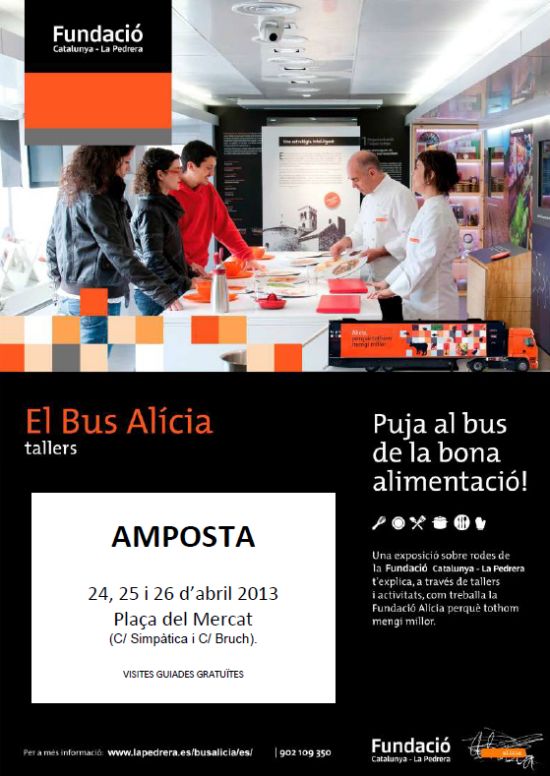 Ajuntament d´Amposta > Comunicació > El Bus Alícia visita Amposta