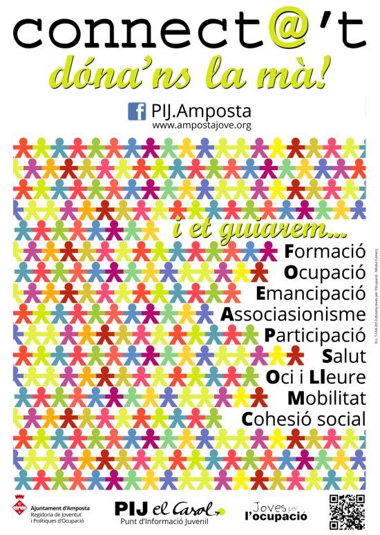 Ajuntament d´Amposta > Comunicació > Alumnes del programa Joves per l’Ocupació dissenyen cartells per al PIJ Amposta