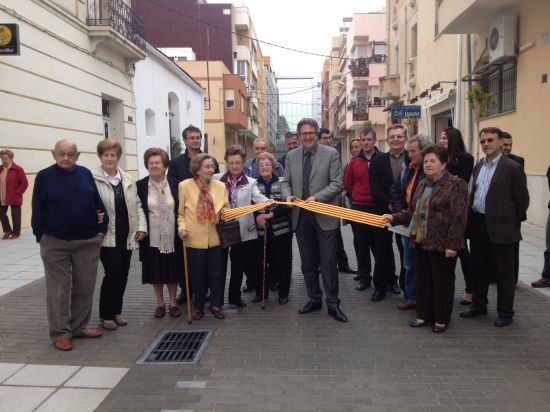 Ajuntament d´Amposta > Comunicació > Finalitza la remodelació del carrer Jardí que ha suposat una inversió de 170.000 euros