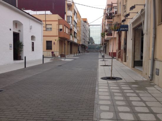 Ajuntament d´Amposta > Comunicació > Finalitza la remodelació del carrer Jardí que ha suposat una inversió de 170.000 euros