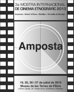 Ajuntament d´Amposta > Comunicació > 3a Mostra Internacional de Cinema Etnogràfic