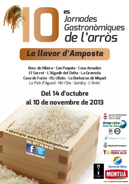 Ajuntament d´Amposta > Comunicació > Les desenes Jornades Gastronòmiques de l’Arròs es presenten a Calella