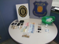 Desarticulen un punt de venda de droga en un domicili del Montsià