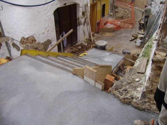 Ajuntament d´Amposta > Comunicació > Comencen les obres de rehabilitació de tres dels principals carrers del casc antic