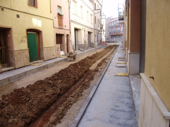 Ajuntament d´Amposta > Comunicació > Comencen les obres de rehabilitació de tres dels principals carrers del casc antic