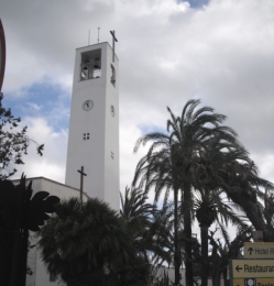 Finalitzen les obres de rehabilitació i restauració del campanar del Poble Nou