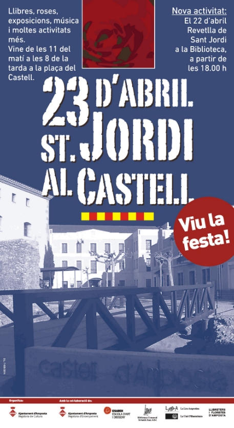 Ajuntament d´Amposta > Comunicació > 23 D’ABRIL SANT JORDI AL CASTELL