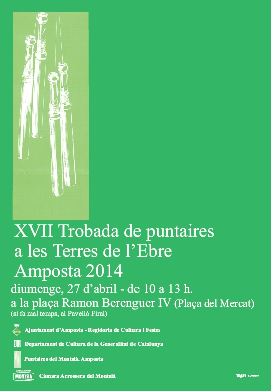 Ajuntament d´Amposta > Comunicació > XVII TROBADA DE PUNTAIRES A LES TERRES DE L’EBRE