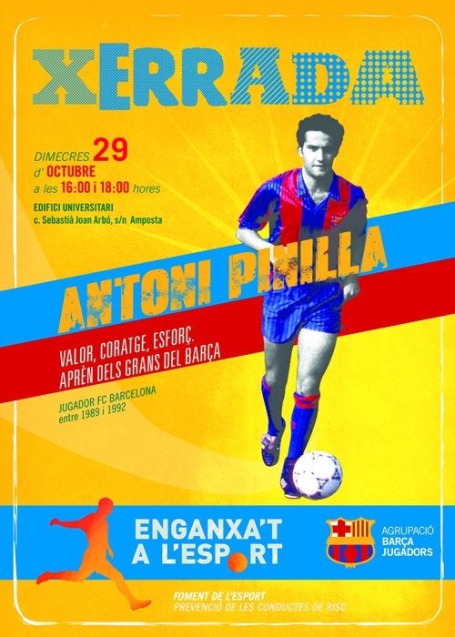 Ajuntament d´Amposta > Comunicació > ENGANXA’T A L’ESPORT. JORNADA DE PREVENCIÓ DE CONDUCTES DE RISC