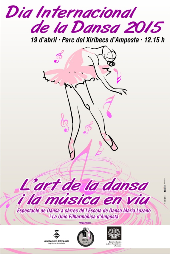 Ajuntament d´Amposta > Comunicació > Dia internacional de la dansa: «L’art de la dansa i la música en viu»