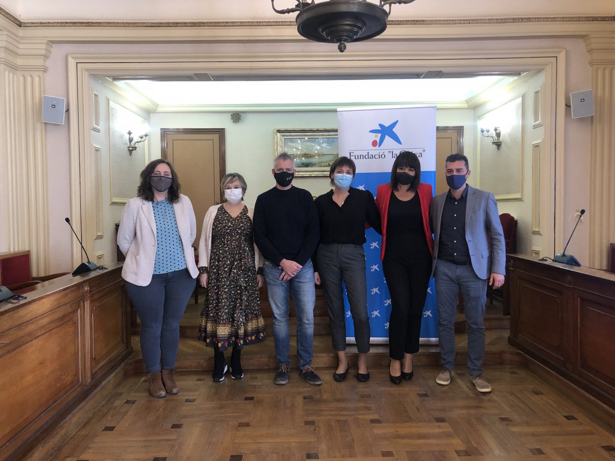 La Fundació "la Caixa" i CaixaBank col·laboren amb l’Ajuntament per desenvolupar dos projectes socials