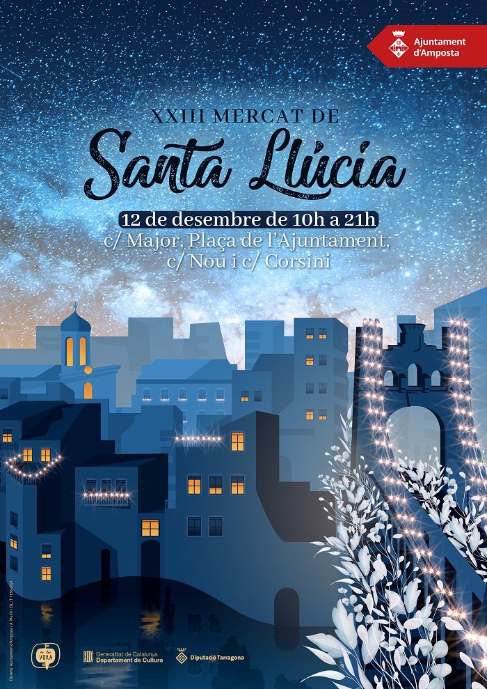 Una cinquantena de comerços i artesans, al 23è Mercat de Santa Llúcia