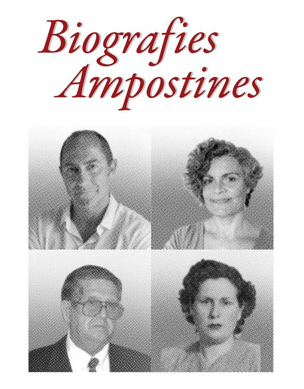 Carles Guerra, Marta Musté, Agustí Maigí i Teresa Caballé, a l’11a edició de les "Biografies ampostines"