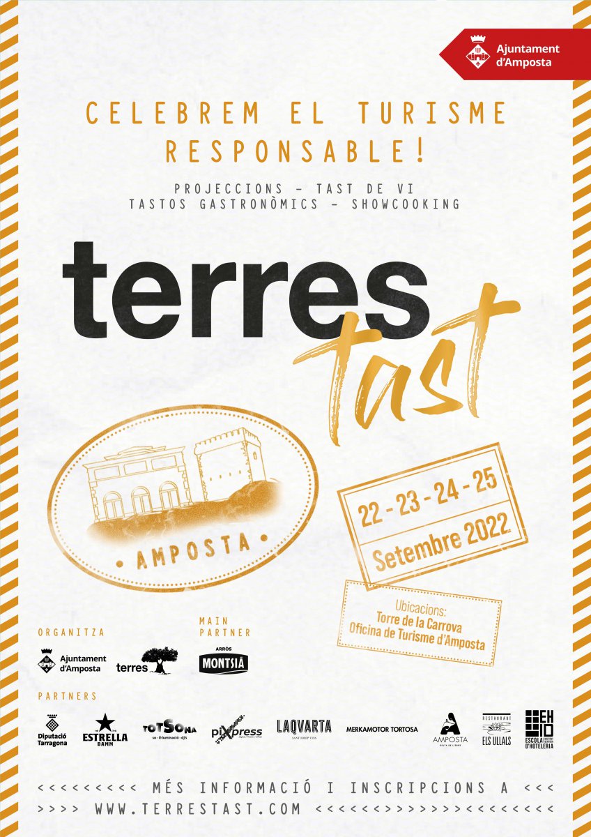 Amposta projecta una nova edició de Terres Tast, un projecte per celebrar el turisme responsable