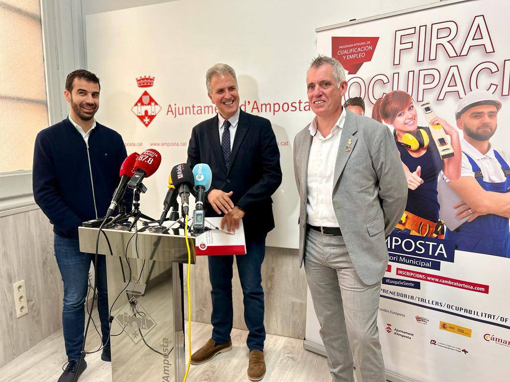 Fins a 40 d’empreses preparen mig miler d’ofertes de treball per a la Fira d’Ocupació d’Amposta