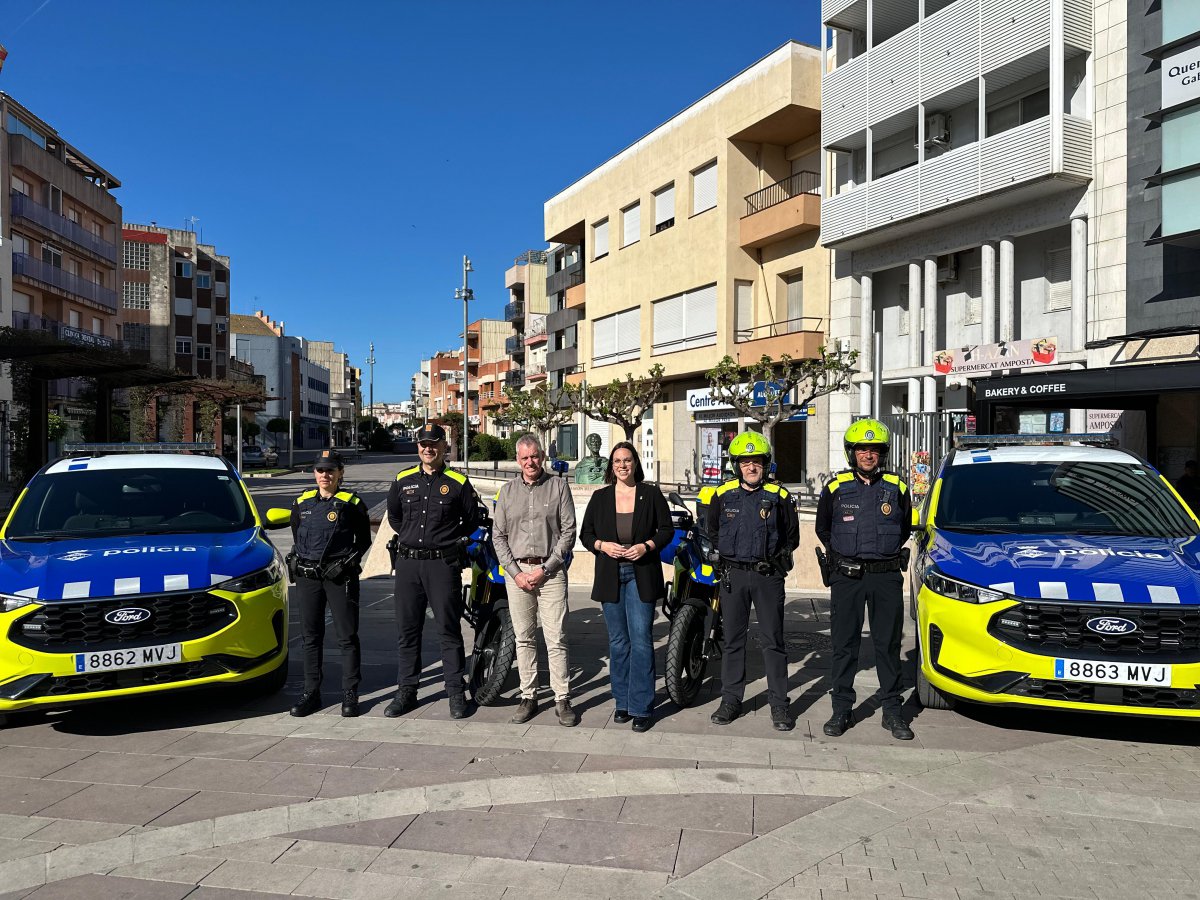 La Policia Local millora els seus recursos materials amb quatre nous vehicles