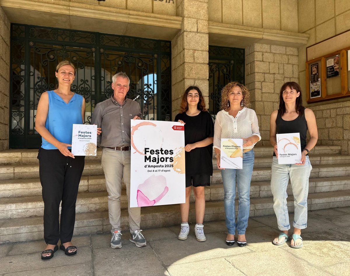 El cartell de Festes Majors ret homenatge a la germanor que es genera al voltant d’una taula