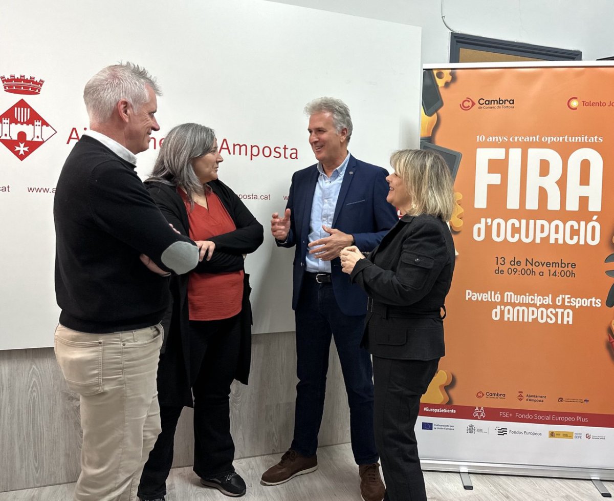 Amposta acull la 8a Fira de l’Ocupació amb més de 60 empreses i entitats participants