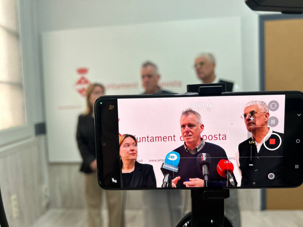 Amposta tanca el pressupost 2025 en 2,4 milions en positiu i un deute del 36,11%, dels més baixos de la història