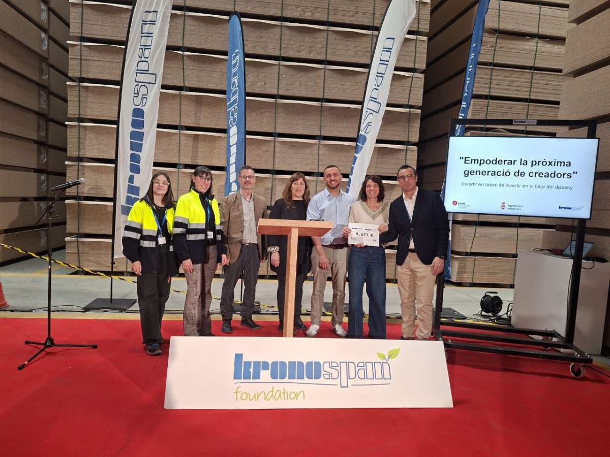 ESARDI rep una subvenció internacional de Kronospan per impulsar un hub tecnològic i creatiu al centre