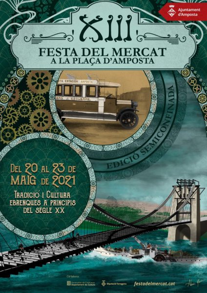 Amposta prepara una tretzena Festa del Mercat a la Plaça semiconfinada