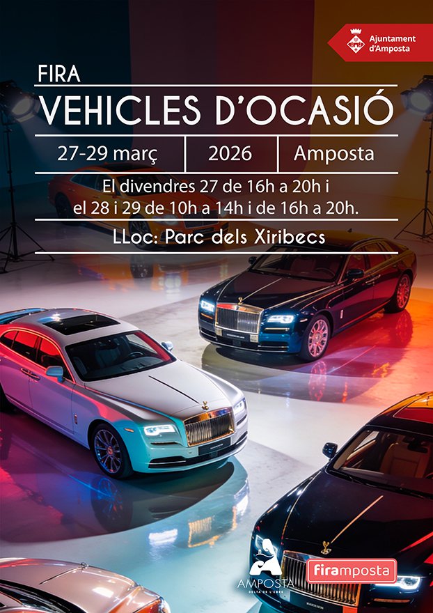 Amposta recupera la Fira de Vehicles d&rsquo;Ocasió amb una nova ubicació al Parc dels Xiribecs
