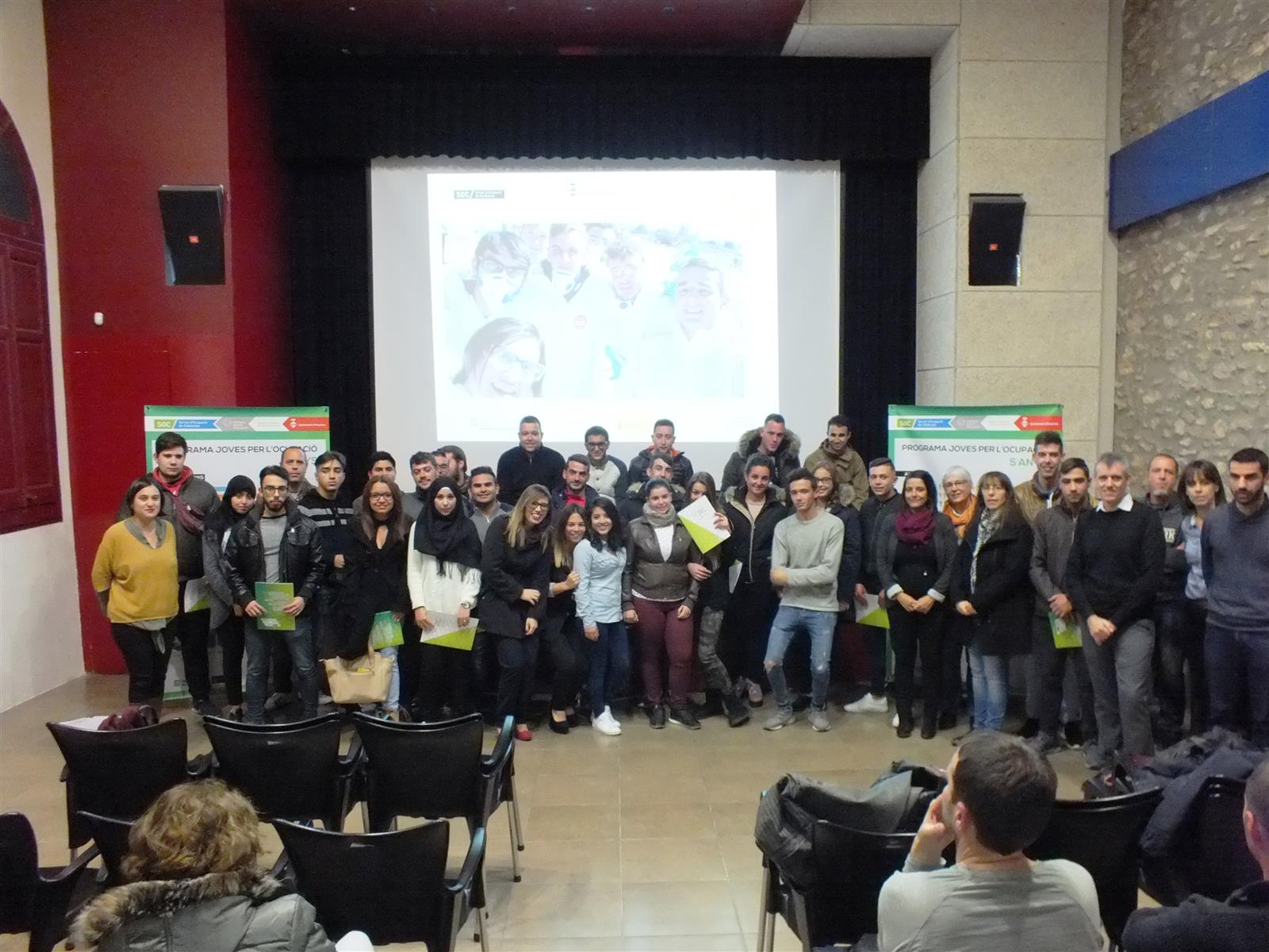 El programa Joves per l’Ocupació entrega els diplomes als 90 participants d’aquesta edició