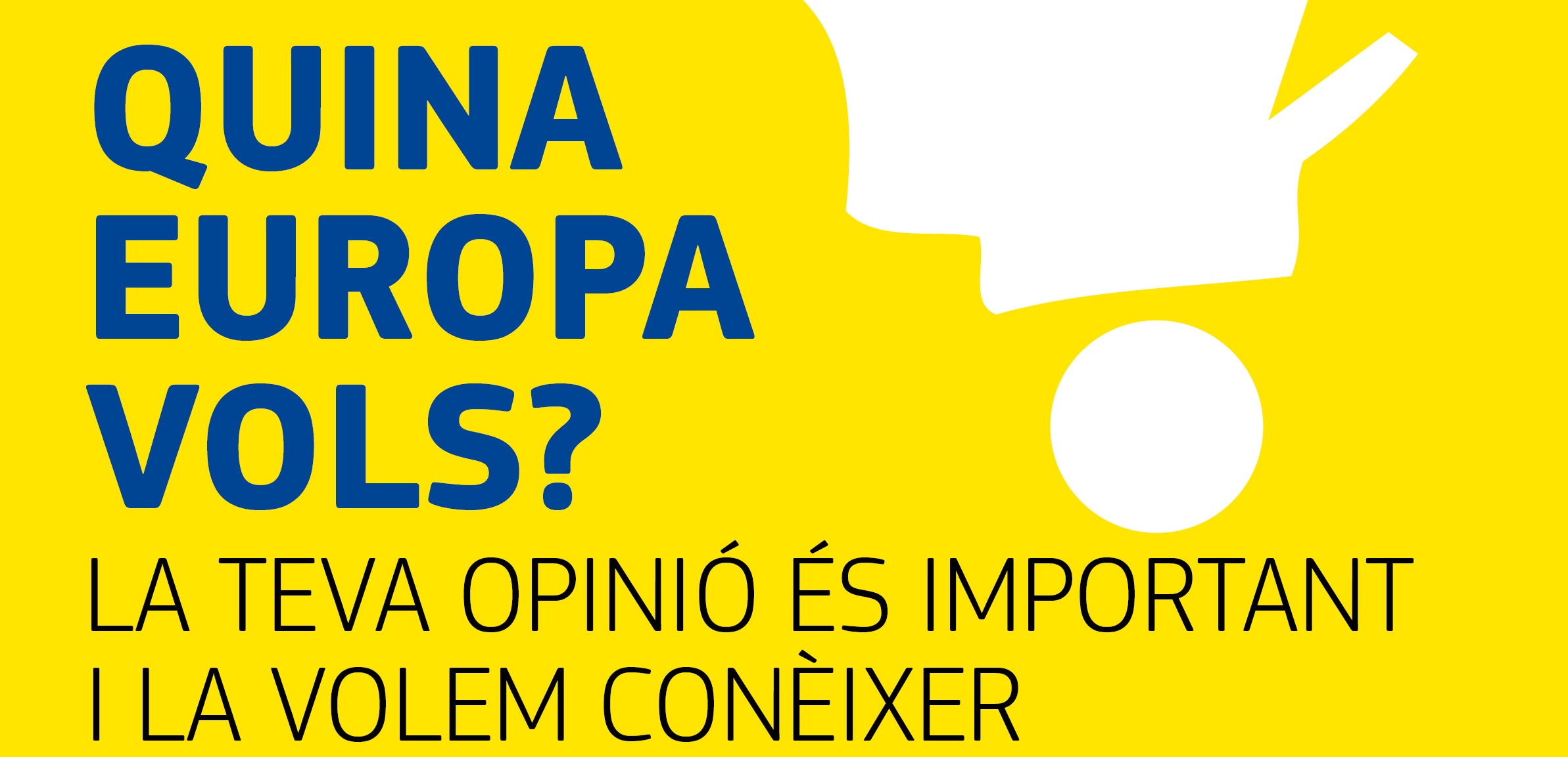 La Comissió Europea i l´Ajuntament d´Amposta conviden els ciutadans a debatre sobre el futur de la UE