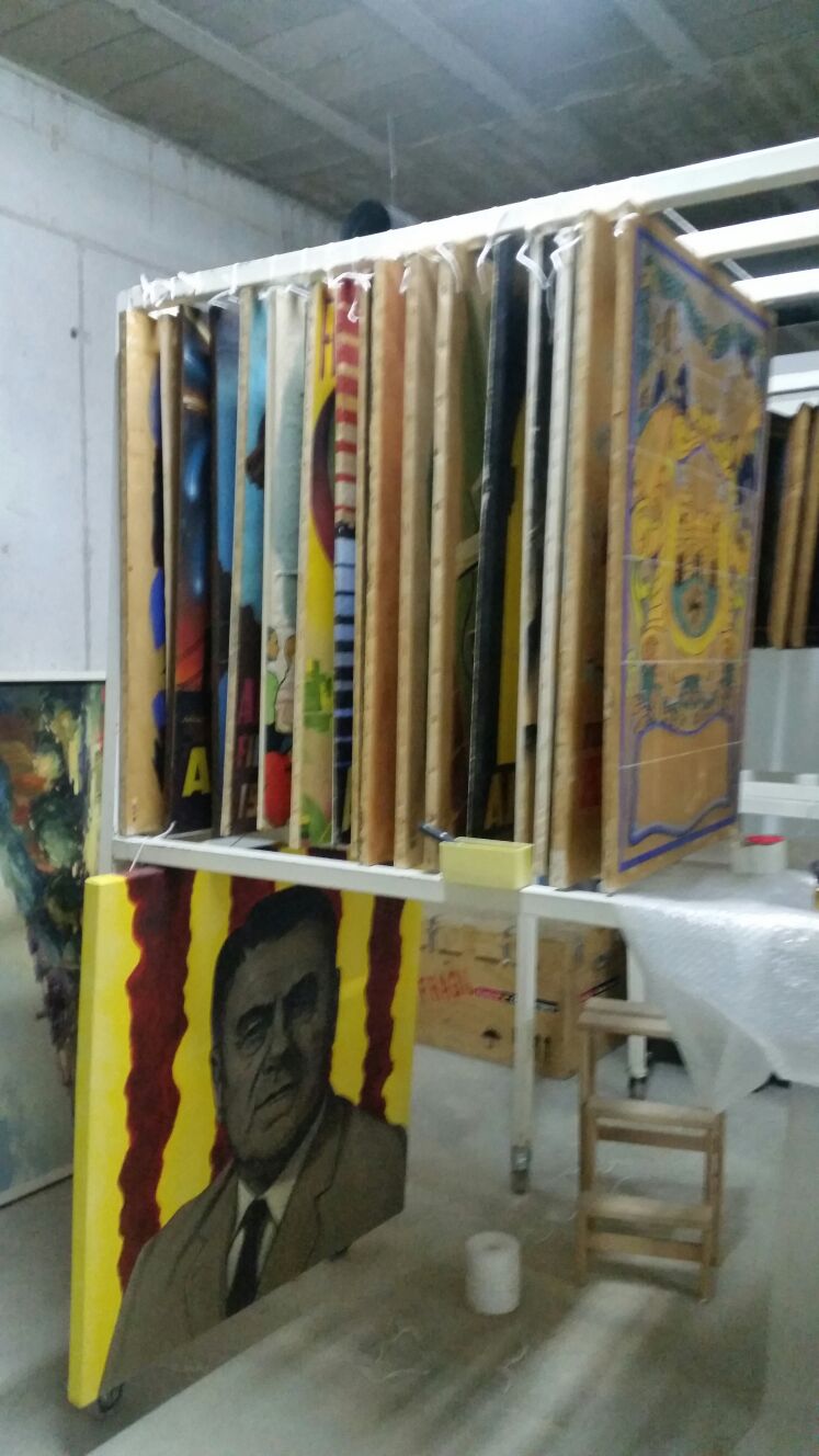 Ajuntament d´Amposta > Comunicació > Amposta inicia la catalogació del fons d’art municipal