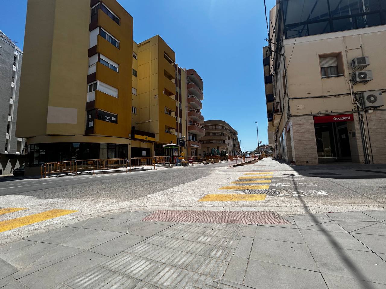 Les obres de l&rsquo;avinguda Santa Bàrbara eliminen barreres arquitectòniques i milloren l&rsquo;accessibilitat