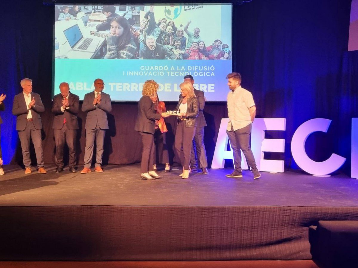El FabLab Terres de l’Ebre, reconeguda a la Nit de les Empreses de l’AECE