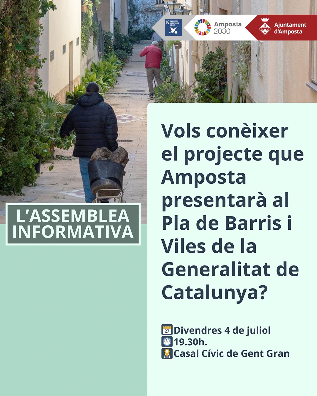 Assemblea Informativa del Pla de Barris i Viles