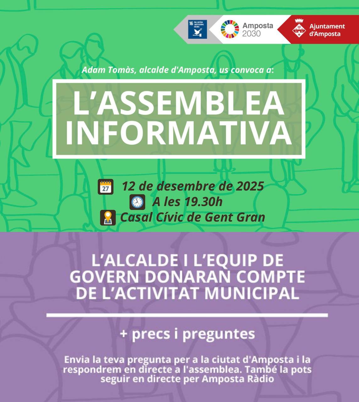 Assemblea Informativa del 12 de Desembre de 2025