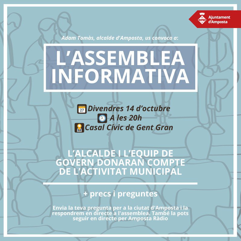 Assemblea Informativa del 14 d’Octubre de 2022