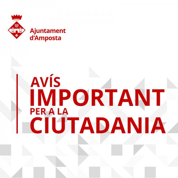 Amposta tanca centres educatius, instal·lacions esportives i equipaments culturals des de divendres i durant quinze dies