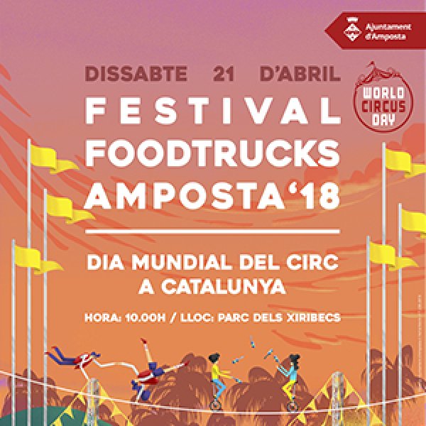 El Food Trucks Festival i el Dia Mundial del Circ ompliran d’activitats el Parc dels Xiribecs