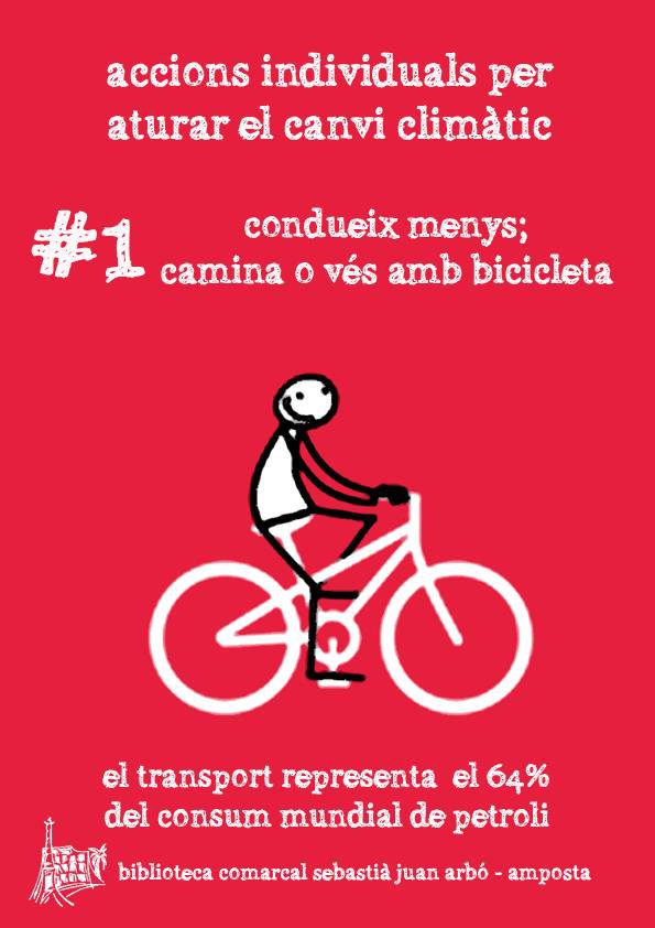 Accions individuals per aturar el canvi climàtic #1