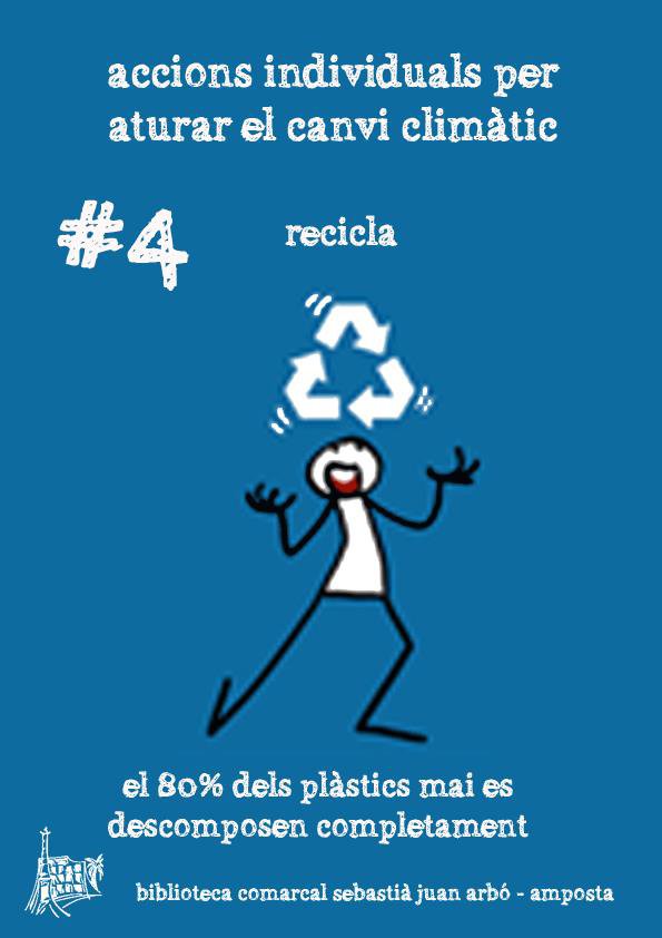 Accions individuals per aturar el canvi climàtic 4#