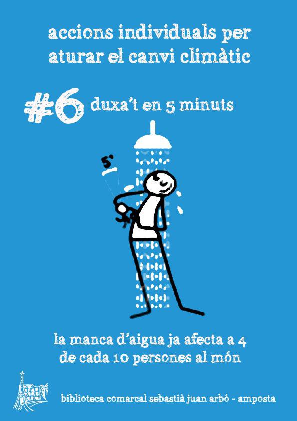 Accions individuals per aturar el canvi climàtic 6#
