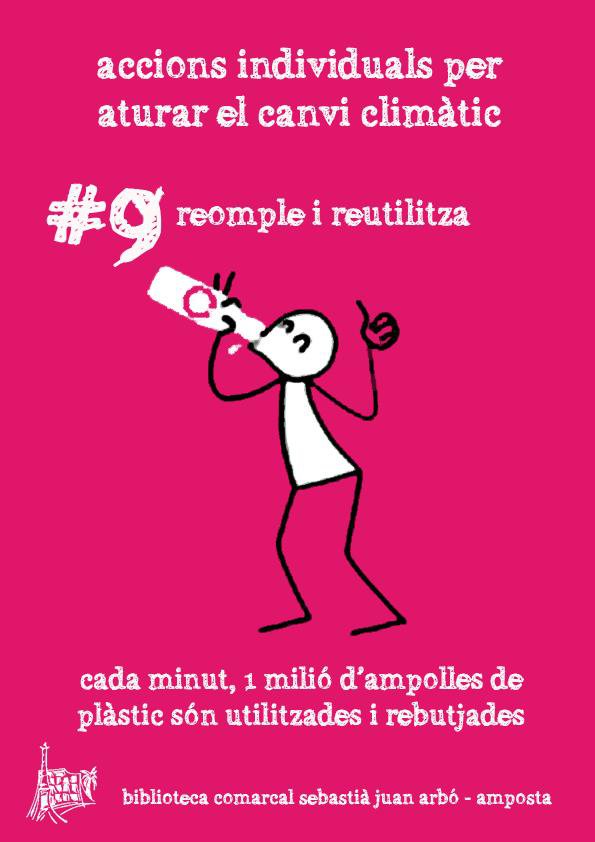 Accions individuals per aturar el canvi climàtic #9