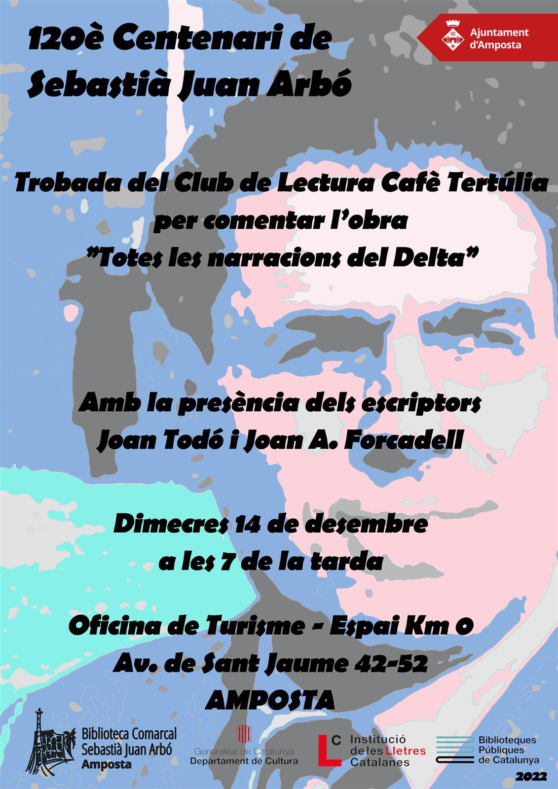 Trobada del Club de Lectura Cafè-Tertúlia per comentar l’obra "Totes les narracions del Delta"