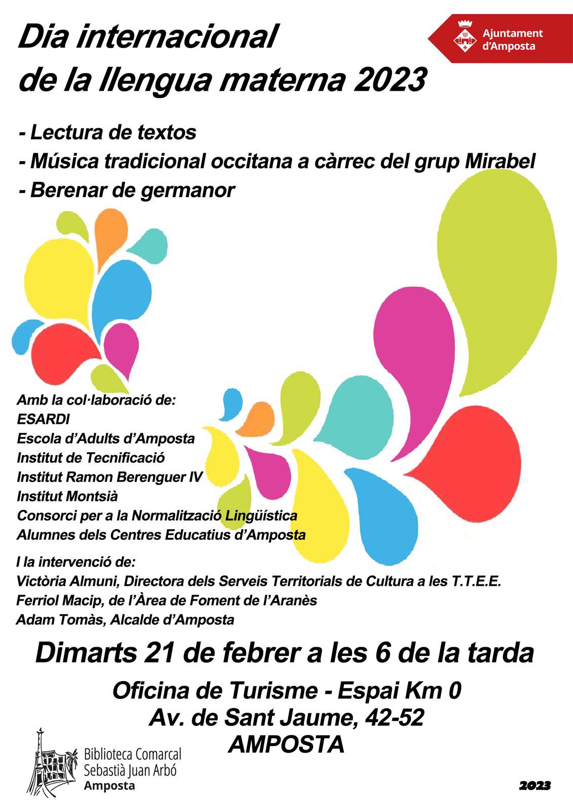 Dia Internacional de la Llengua Materna 2023