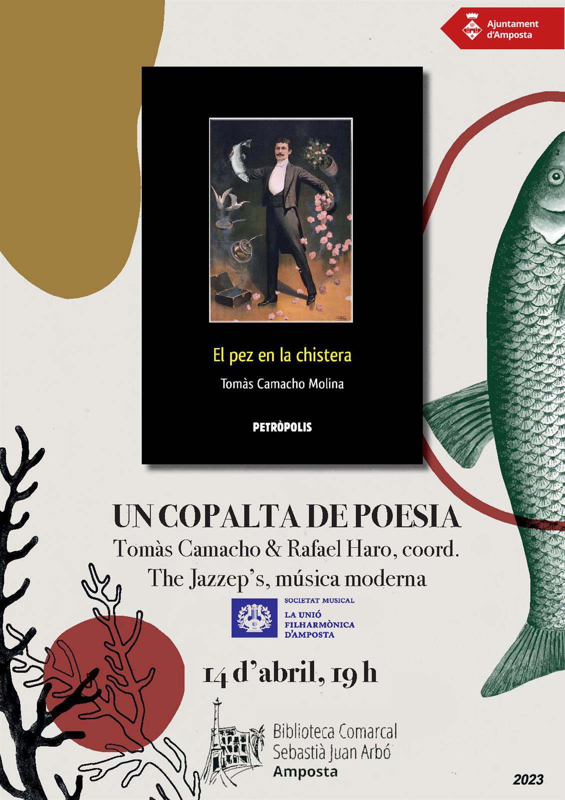 Presentació del llibre "El pez en la chistera" de Tomàs Camacho.